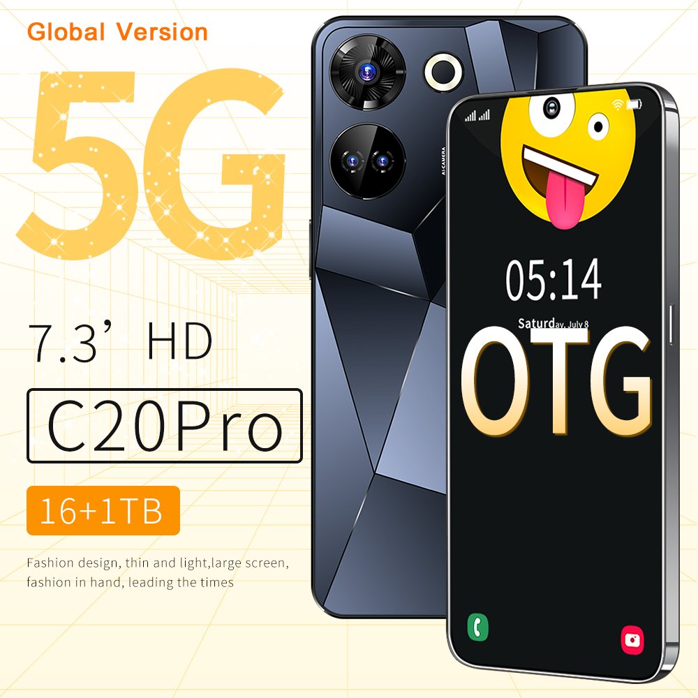 2023 New C20 pro tecno camon 19 pro cellphones poco x4 pro realme mobile phone 4g tecno phones celulares 3G&4G smartphone